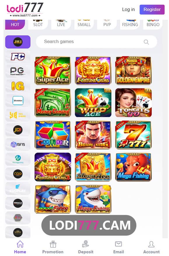 Top exciting games at LODI777 Casino