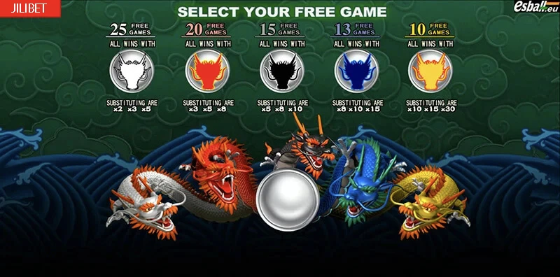 Lodi777 War of Dragons Slot Machine Free Game